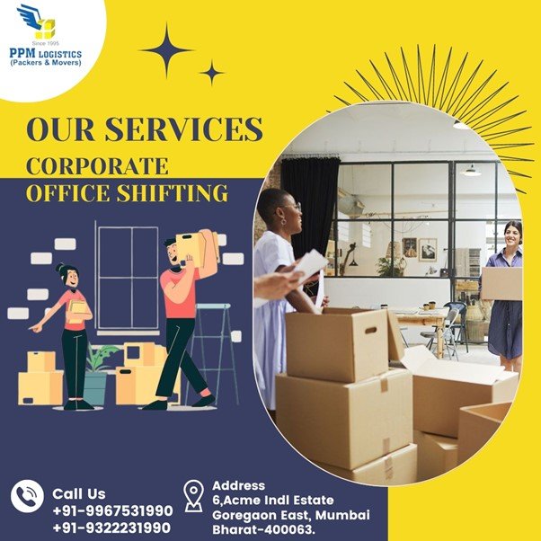 Corporate office shifting service in Mumbai